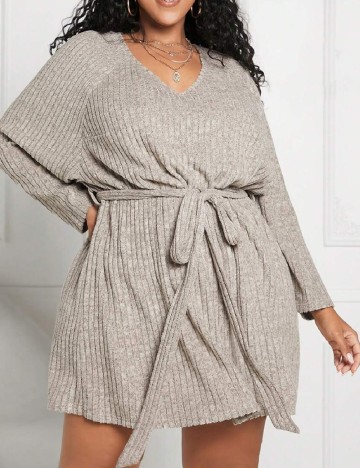 
						Rochie scurta SHEIN CURVE, gri