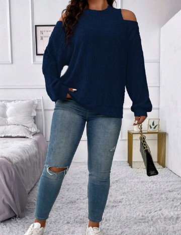 
						Bluza SHEIN CURVE, bleumarin