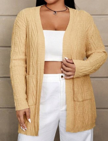 
						Cardigan SHEIN CURVE, maro