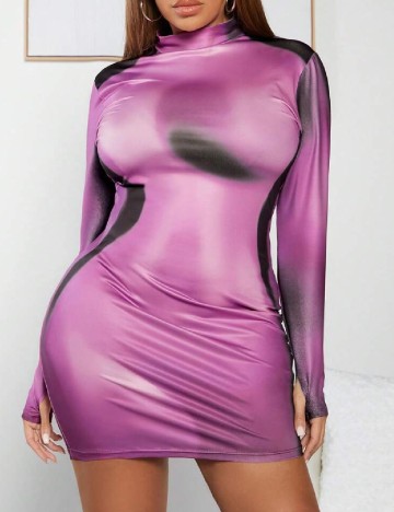 
						Rochie scurta SHEIN CURVE, mov