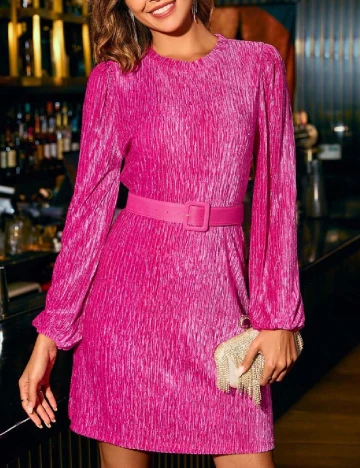 Rochie scurta SHEIN, roz