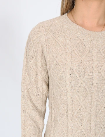 Rochie scurta SHEIN, crem