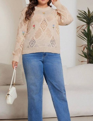 
						Bluza SHEIN CURVE, crem