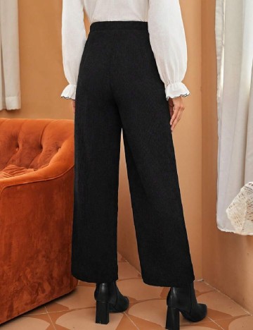 Pantaloni SHEIN, negru