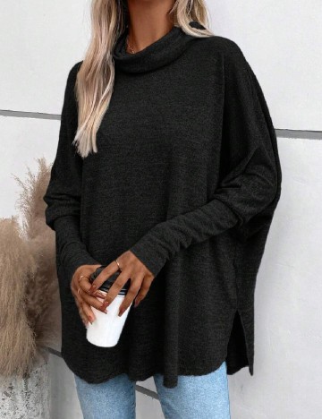 Bluza Emery Rose, negru