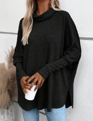 Bluza Emery Rose, negru