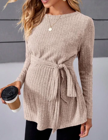 Bluza SHEIN Maternity, crem Crem