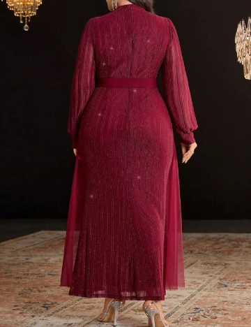 Rochie lunga SHEIN CURVE, rosu