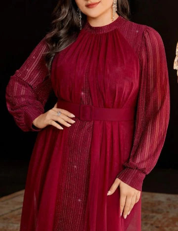Rochie lunga SHEIN CURVE, rosu
