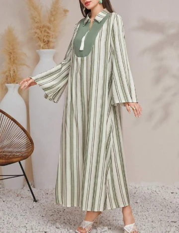 Rochie lunga SHEIN, verde