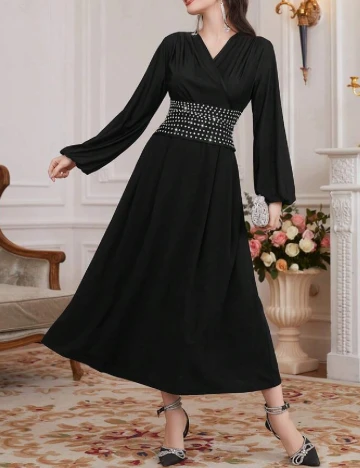 Rochie medie SHEIN, negru Negru