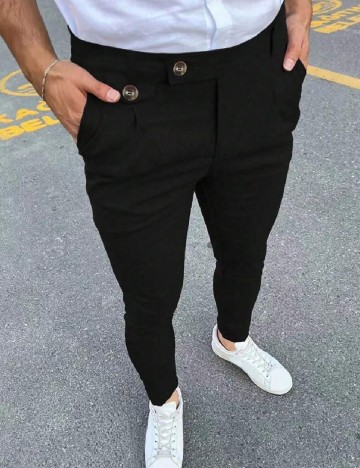 
						Pantaloni SHEIN, negru