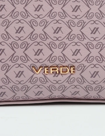 Portfard Verde, roz Roz