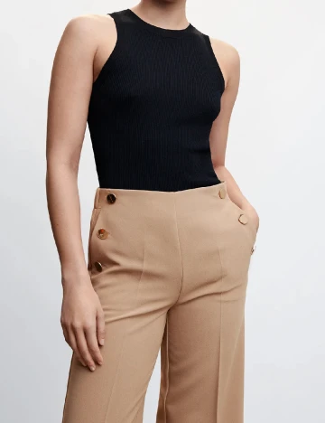 Pantaloni Mango, maro