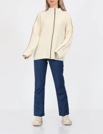 Pulover Vero Moda, ecru