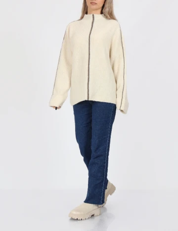 Pulover Vero Moda, ecru