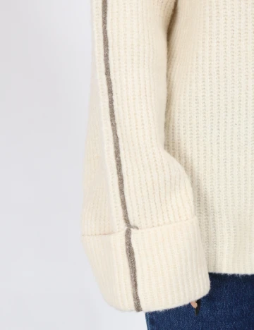 Pulover Vero Moda, ecru