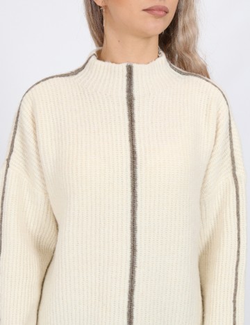 Pulover Vero Moda, ecru
