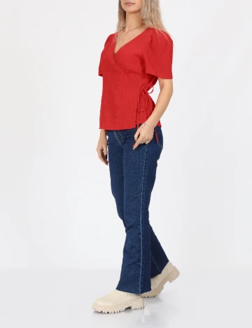 Bluza Vero Moda, rosu