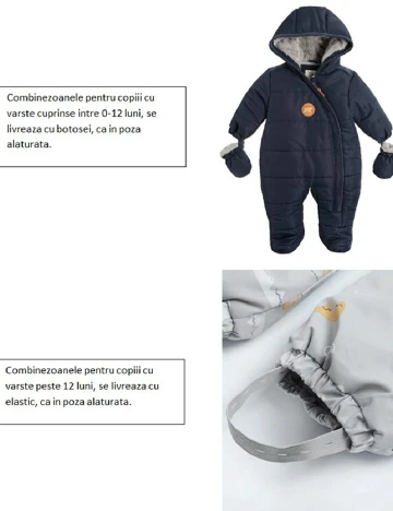 Combinezon Cool Club, albastru Albastru