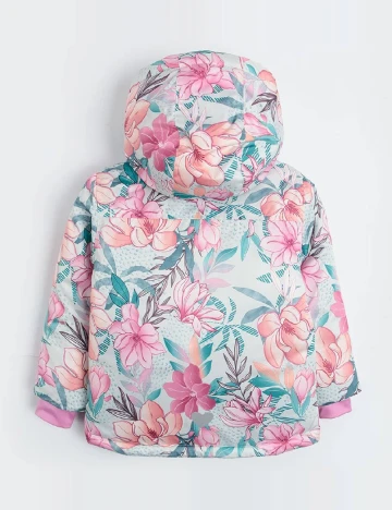 Geaca impermeabila Cool Club, floral Floral print