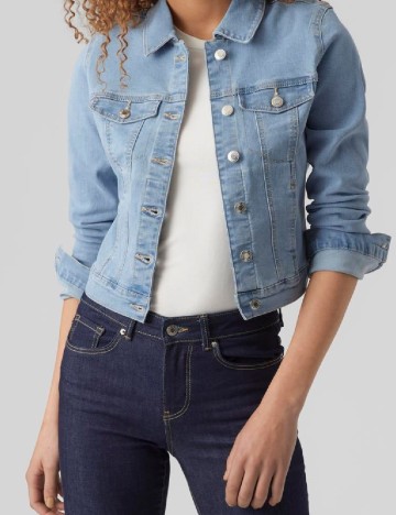 
						Jacheta Vero Moda, albastru
