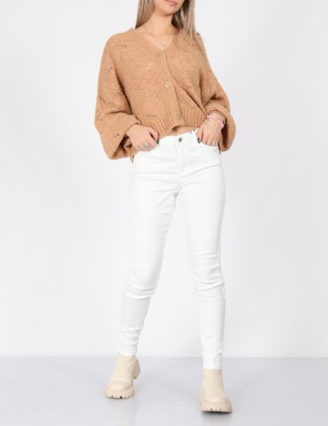 
						Blugi Vero Moda, alb