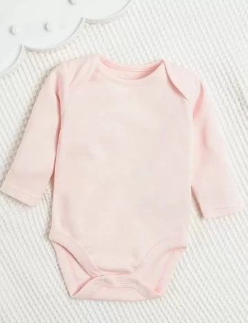 Set body Cool Club, alb/roz Alb