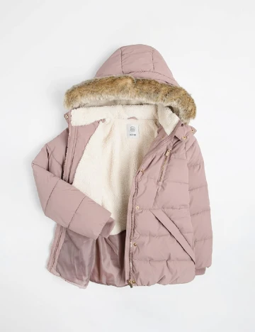Geaca Cool Club, roz pudra Roz