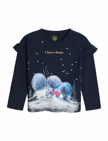 Bluza Cool Club, bleumarin inchis Albastru
