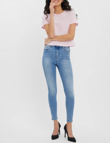 
						Blugi Vero Moda, albastru