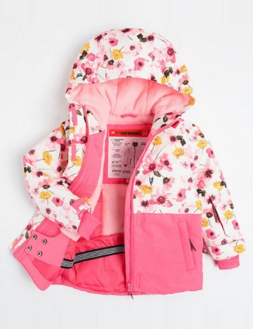 Jacheta de ski Cool Club, floral print