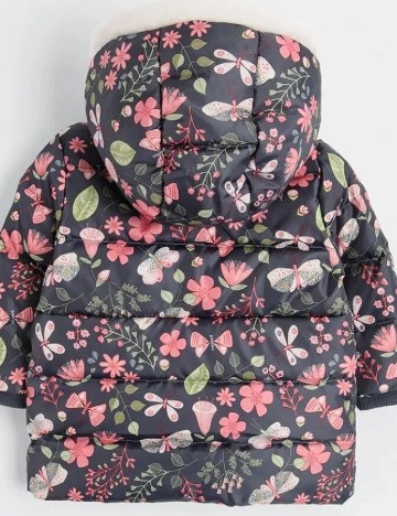 Geaca impermeabila Cool Club, floral print