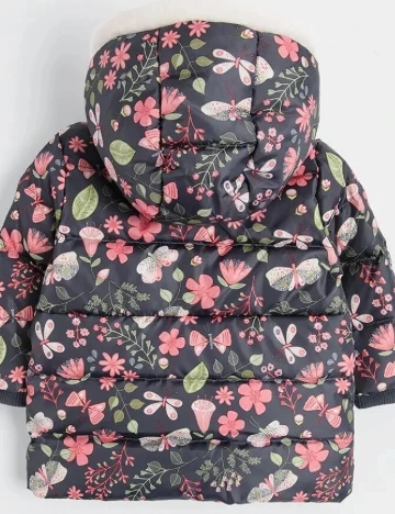 Geaca impermeabila Cool Club, floral print Floral print