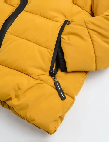 Geaca Cool Club, mustar Galben