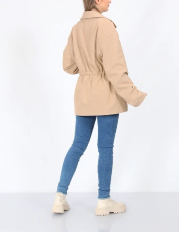 Jacheta Vero Moda, bej Crem