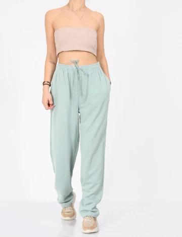 Pantaloni Vero Moda, turcoaz