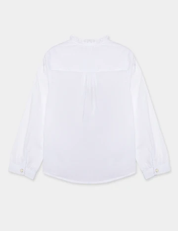 Camasa Cool Club, alb Alb