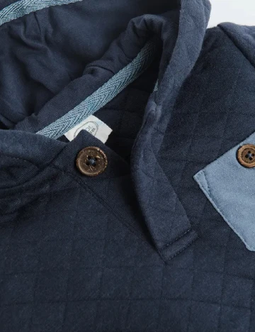 Hanorac Cool Club, bleumarin Albastru