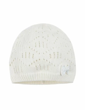 Caciula Cool Club, alb Alb