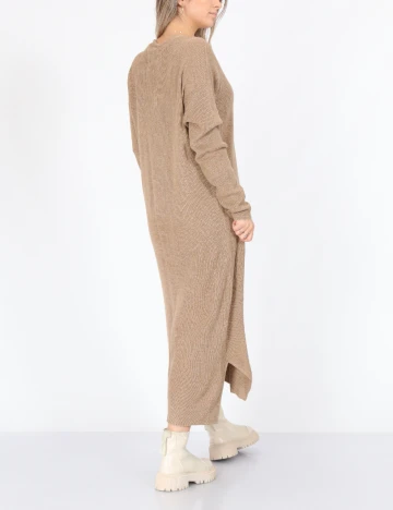Rochie medie Vero Moda, maro