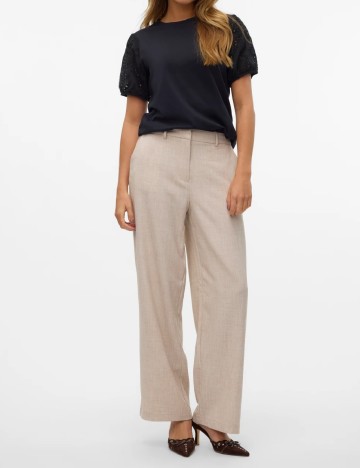 Pantaloni Vero Moda, bej