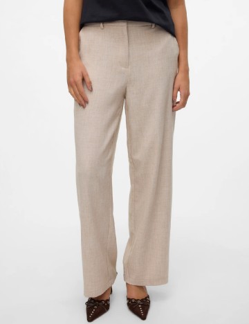 Pantaloni Vero Moda, bej
