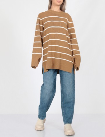 
						Pulover Oversize Jacqueline de Yong, maro