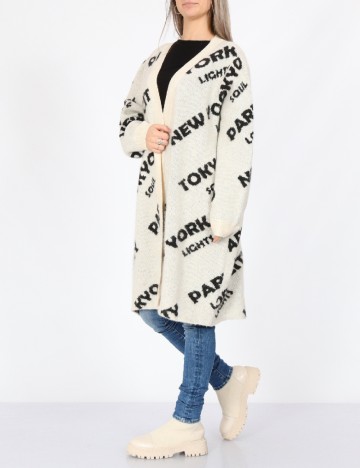 
						Cardigan Vero Moda, ecru
