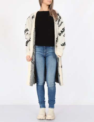 Cardigan Vero Moda, ecru