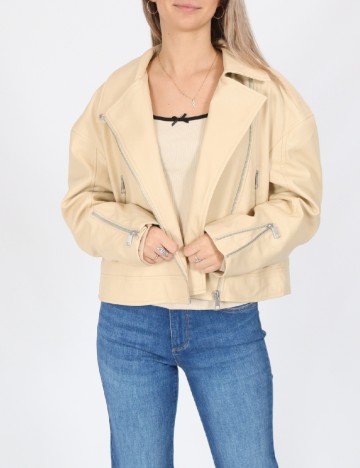 
						Jacheta Oversize Jacqueline de Yong, crem