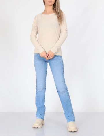 Bluza Jacqueline de Yong, crem