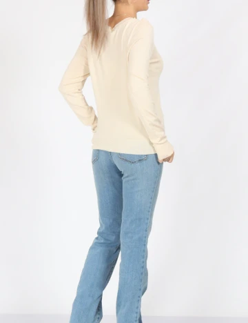 Bluza Only, crem Crem