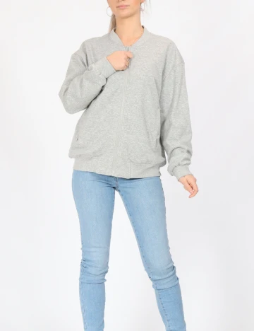 Jacheta Vero Moda, gri Gri